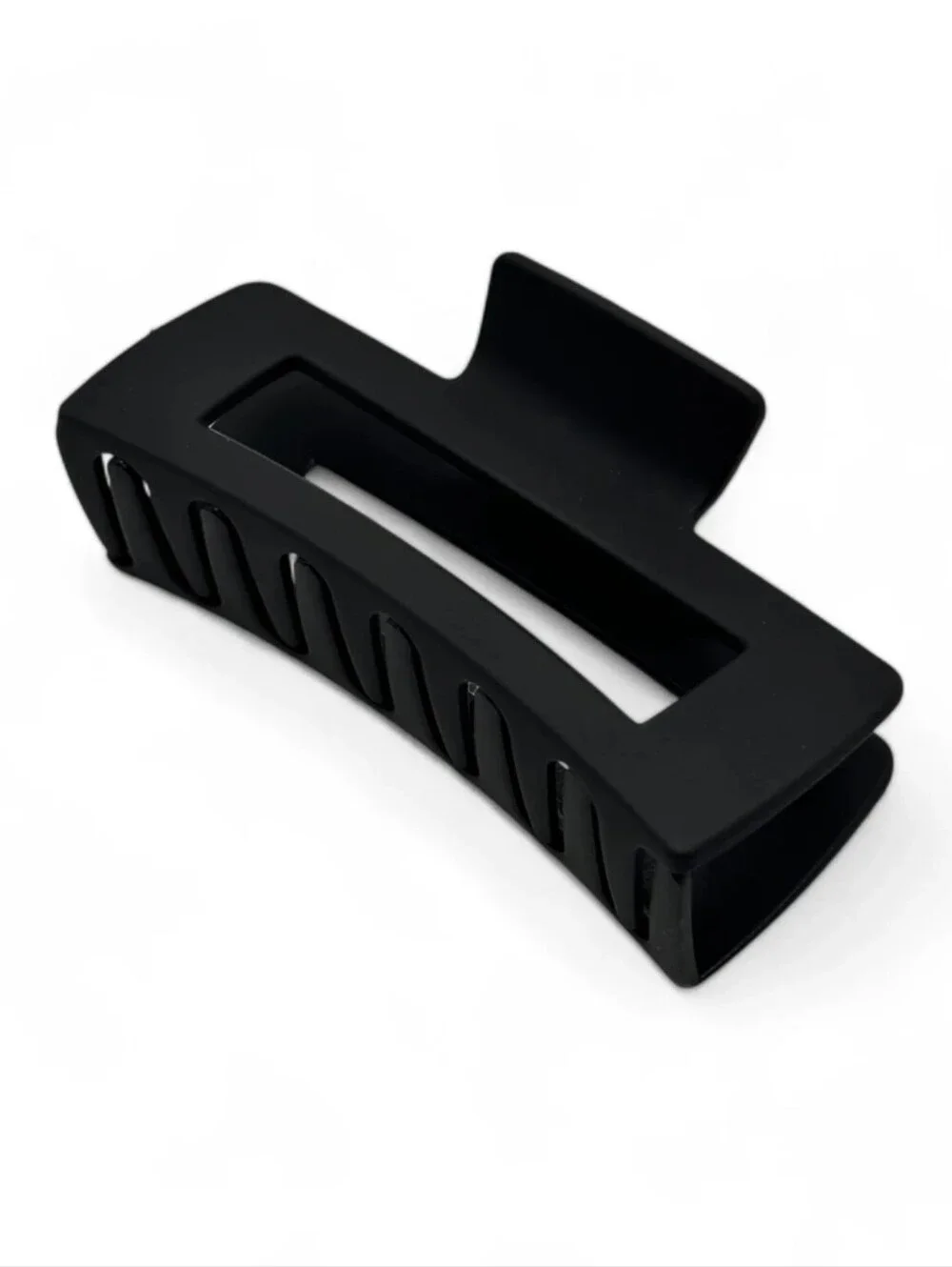 Matte Hair Claw Clip for Unisex - Stylish Grip Rectangle Frosted Hair Clip